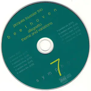 Jacques Loussier Trio - Beethoven: Allegretto from Symphony No.7 "Theme & Variations" (2003)