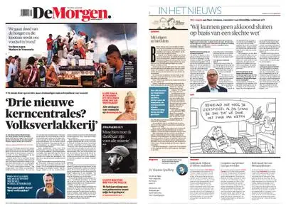 De Morgen – 25 februari 2019