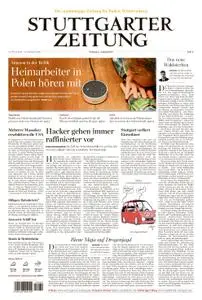 Stuttgarter Zeitung Stadtausgabe (Lokalteil Stuttgart Innenstadt) - 05. August 2019