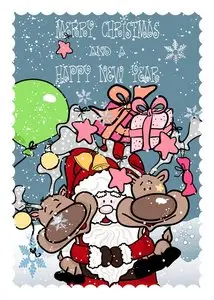 merry chrismas and new year