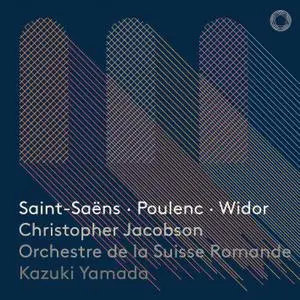 Christopher Jacobson - Saint-Saëns, Poulenc & Widor: Works for Organ (2019) [Official Digital Download 24/96]