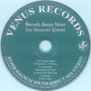 Eric Alexander Quartet - Recado Bossa Nova (2014) {Venus}