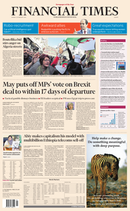 Financial Times Europe – 25 February 2019