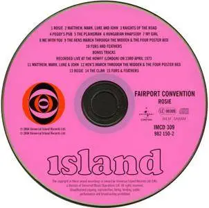 Fairport Convention - Rosie (1973) Expanded Remastered 2004