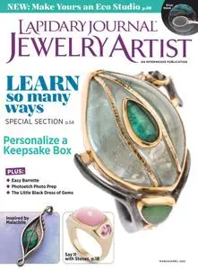 Lapidary Journal Jewelry Artist  - March 2021
