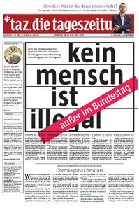 Tageszeitung TAZ vom 26 Juli 2012
