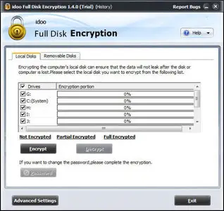 Idoo Full Disk Encryption 1.4.0
