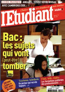 L'Etudiant N°319. Mai 2009
