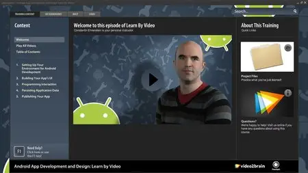 Android App Development and Design: Learn by Video