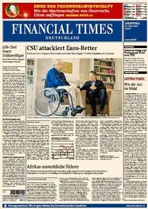 Financial Times Deutschland vom 31. Juli 2012