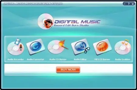 Digital Music Record Edit Burn Studio 7.5.0.76