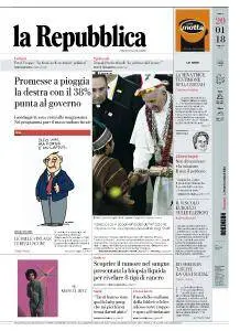 la Repubblica - 20 Gennaio 2018