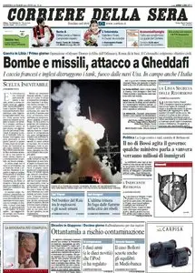 Il Corriere della Sera (20-03-11)