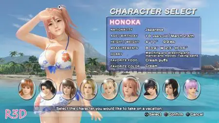 DEAD OR ALIVE Xtreme 3 Fortune (2016)