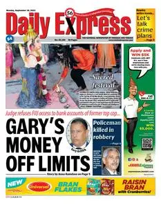 Trinidad & Tobago Daily Express - 18 September 2023