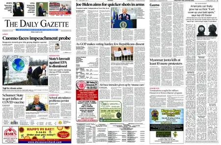 The Daily Gazette – March 12, 2021