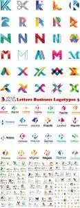 Vectors - Letters Business Logotypes 3