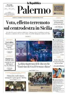la Repubblica Palermo - 13 Ottobre 2021