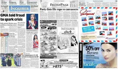 Philippine Daily Inquirer – May 30, 2007