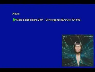 Malia & Boris Blank - Convergence (2014) [Vinyl Rip 16/44 & mp3-320 + DVD] Re-up