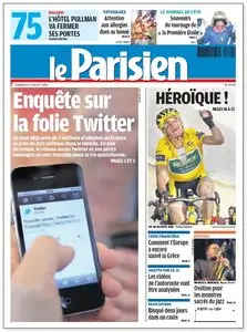 Le Parisien + cahier Paris - Vendredi 22 Juillet 2011