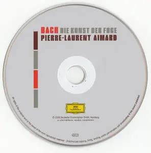 Johann Sebastian Bach - Pierre-Laurent Aimard - Die Kunst Der Fuge (2008, Deutsche Grammophon # 00289 477 7345 GH) [RE-UP]