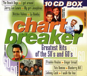 VA – Chart Breaker - Greatest Hits Of The 50’s And 60’s (Comp. 1997) (10-CD-Box)