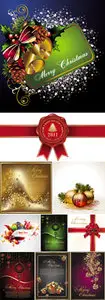 Christmas and New Year Vector Mix