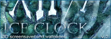 Ice Clock 3D Screensaver 2.0