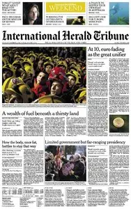 INTERNATIONAL HERALD TRIBUNE DECEMBER 29 30 31  2011