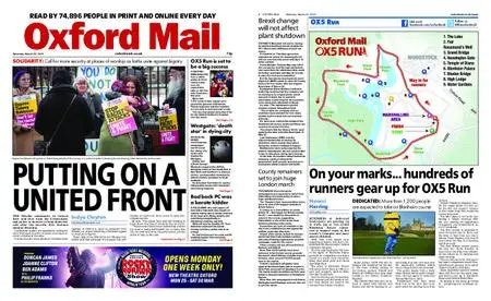 Oxford Mail – March 23, 2019