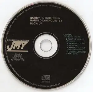 Bobby Hutcherson & Harold Land - Blow Up (1969) {Jazz Music Yesterday JMY1005-2 rel 1990}