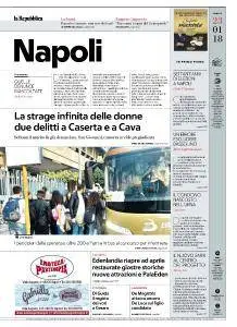 la Repubblica Napoli - 23 Gennaio 2018