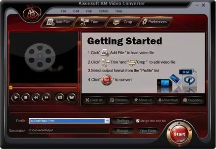 Aiseesoft RM Video Converter 3.3.16