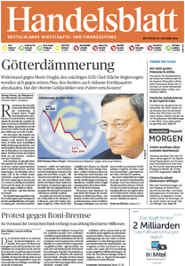 Handelsblatt vom Mittwoch, 01. September 2014