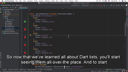 The Complete 2020 Flutter Development Bootcamp with Dart (08/2020)