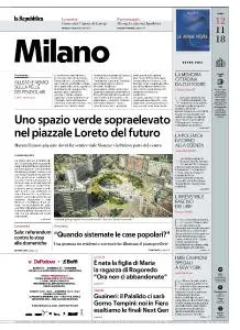 la Repubblica Milano - 12 Novembre 2018