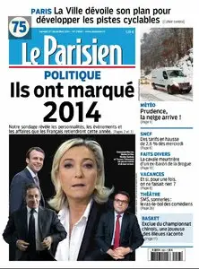 Le Parisien du 27 Décembre 2014