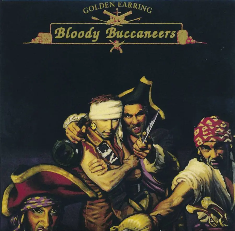 Gone flac. Golden Earring Bloody Buccaneers 1991. Golden Earring Bloody Buccaneers 1991 LP. Bloody Buccaneers Golden Earring. Golden Earring Bloody Buccaneers 1991 обложка.