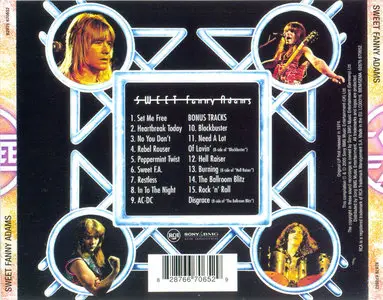 Sweet - Sweet Fanny Adams (1974) [2005, Sony BMG 82876 670652] Repost
