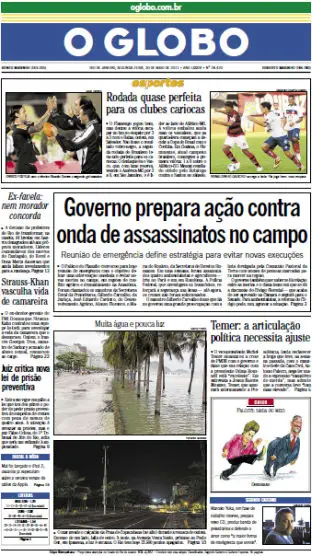 Jornal O Globo - 30 de maio de 2011