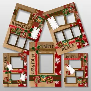 Scrap Frames - Christmas Memories Photo Album 7