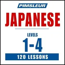 Pimsleur Japanese Levels 1 to 4: Learn to Speak and Understand Japanese