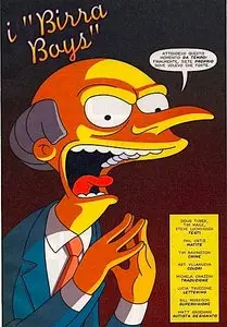 I SIMPSON a fumetti - "i Birra Boys"