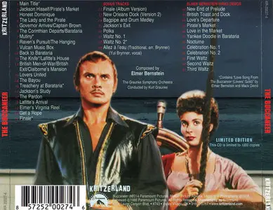 Elmer Bernstein - The Buccaneer: Music from the Motion Picture (1958) Expanded Limited Edition 2014