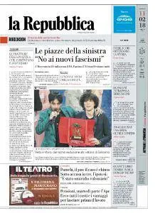 la Repubblica - 11 Febbraio 2018