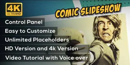 Comic Slideshow Opener - Project for After Effects (VideoHive)