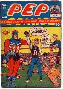 Some 40s  50s Archie  Friends -Pep Comics 41 1943
