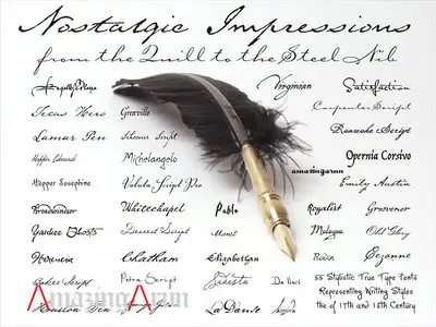 Nostalgic Impressions Fonts