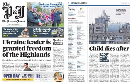 The Press and Journal Highlands and Islands – March 11, 2022